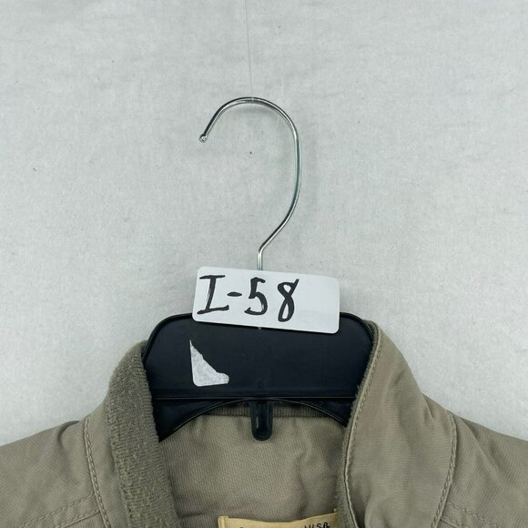 John Varvatos USA Jacket Men's Sz M Brown Gray Full Zipper 4 Pockets Ribbed Hem - Picture 12 of 12